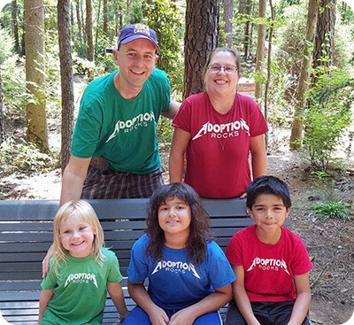 Adoption Stories - Lyla With Family