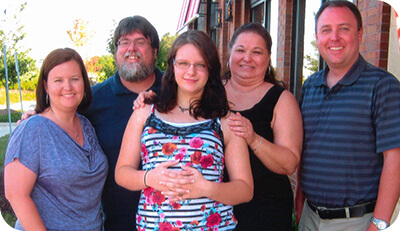Cory and Karen with Birth Mother and Her Parents