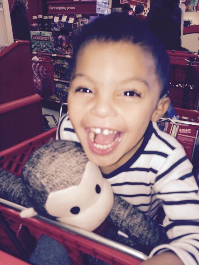 Hudson, a boy with special needs